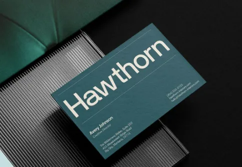 Hawthorn Business Card Hawthorn Platinum Card