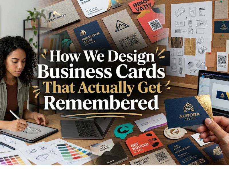 How We Design Business Cards That Actually Get Remembered How We Design Business Cards That Actually Get Remembered