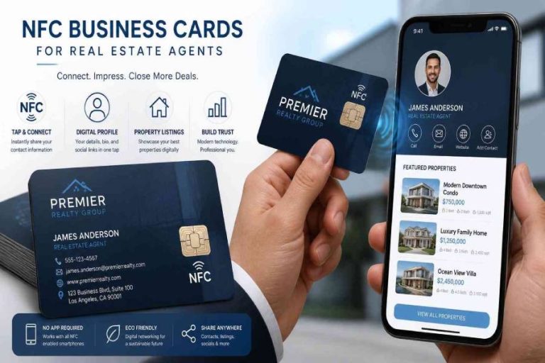 NFC Business Cards Help Real Estate Agents