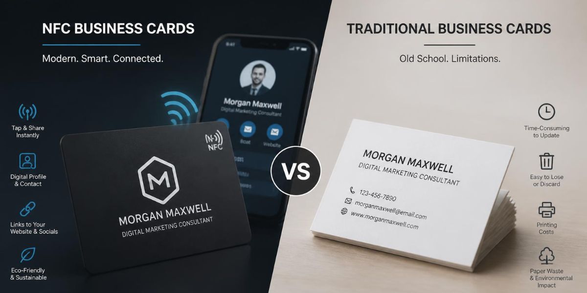 NFC Business Cards or Traditional Business Cards- Which Should You Choose